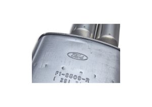 Ford Mustang Performance Exhaust - Rear - Ford Racing - Axle Back with Quad Tip - `13-`14 Ford Mustang Performance Exhaust - Rear - Ford Racing - Axle Back with Quad Tip - `13-`14